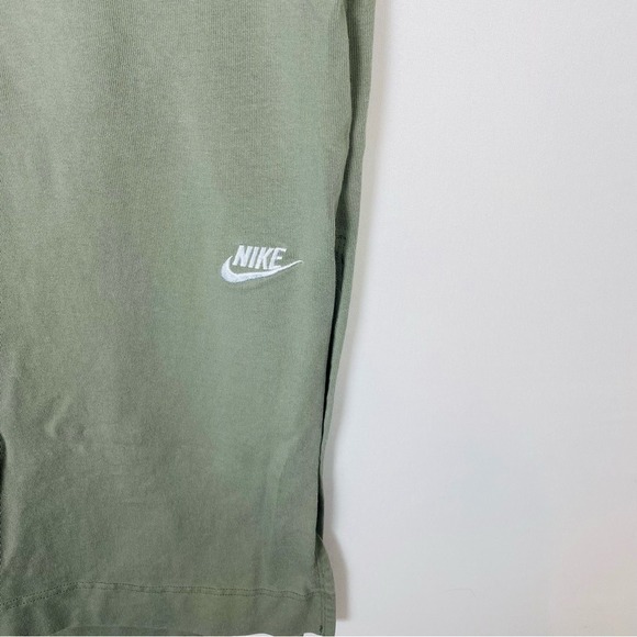 Nike Jersey Swoosh Logo Maxi Skirt Green Size Small - Picture 5 of 8
